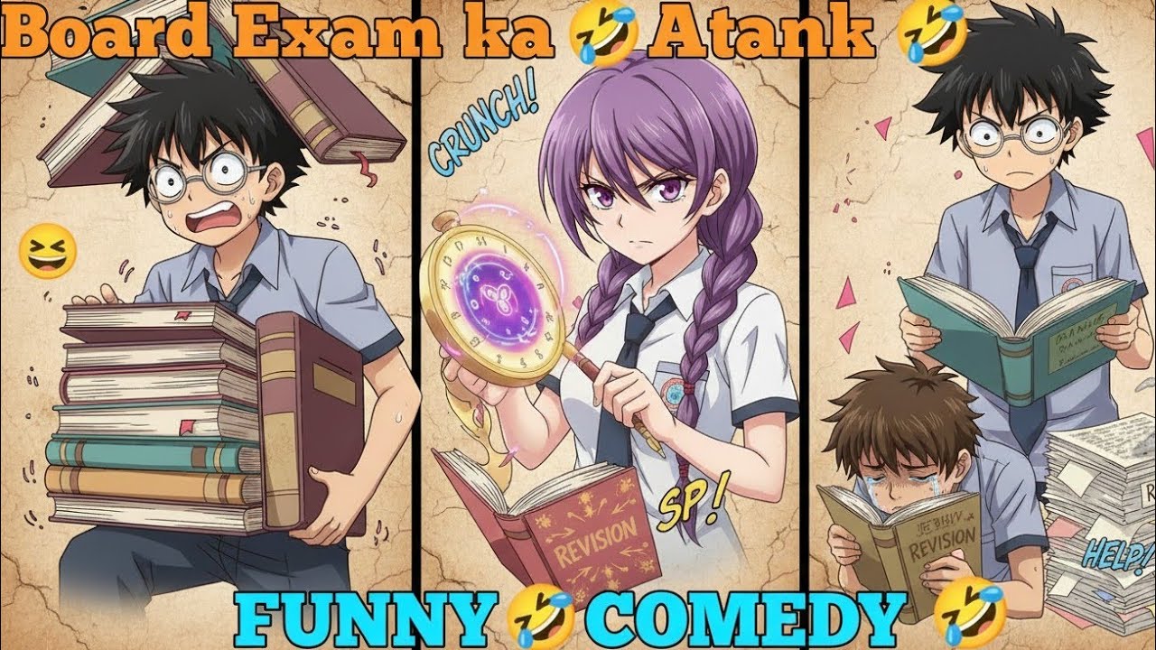 Indian School Board Exam 2026 😂🔥 #funny #comedy 
