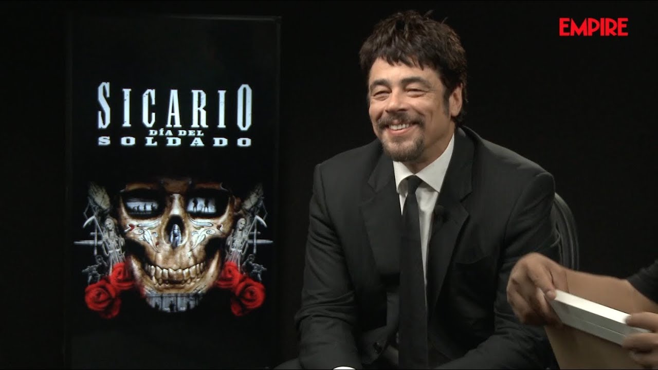 Entrevista: Benicio del Toro se convierte en SICARIO | Sicario 2: Día del Soldado