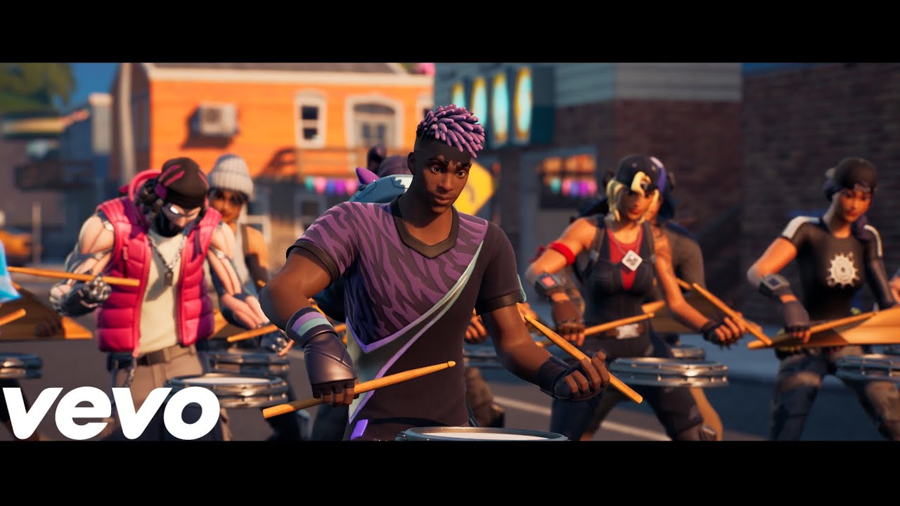 Fortnite - Snare Solo (Official Fortnite Music Video) Hit It For Me One Time | Vine Trend