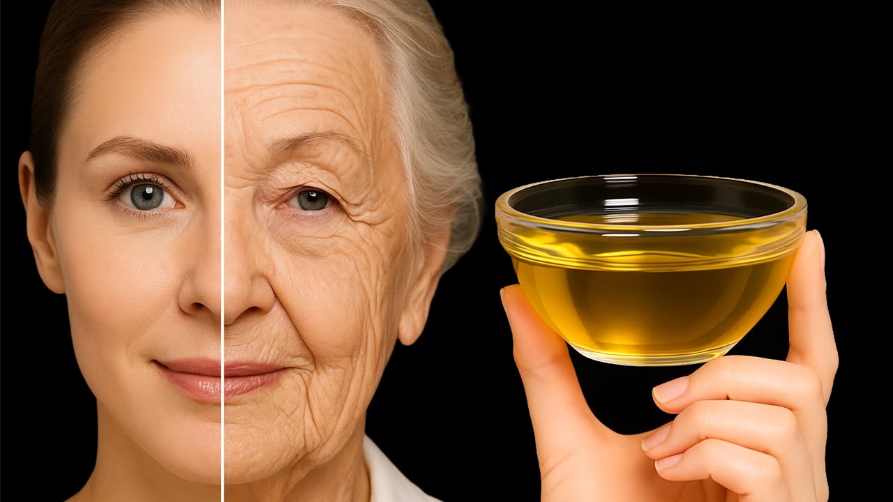 Natural Collagen Boost! This Oil Erases All Wrinkles Even at 70