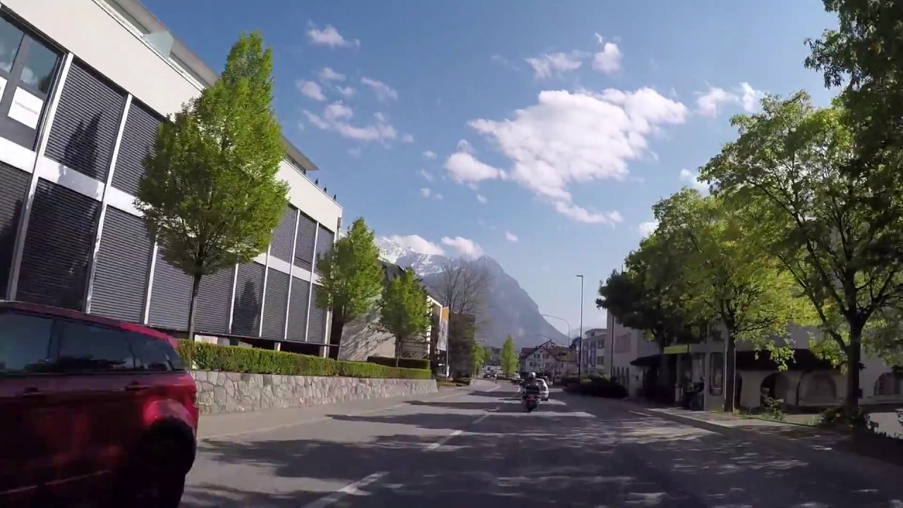 Liechtenstein Vaduz Centre ville, Gopro / Liechtenstein Vaduz Downtown, Gopro