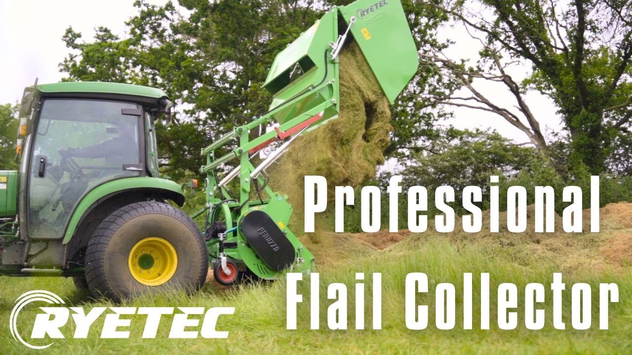 Ryetec Professional Flail Mower Collector Walkthrough & Instruction Video