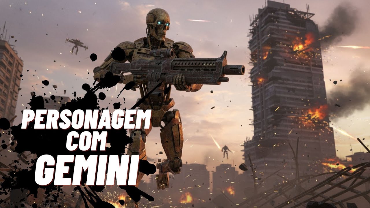 Usando a IA Gemini para criar um personagem