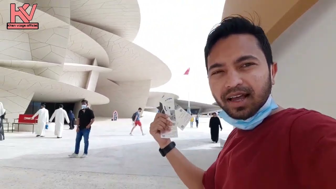 Amazing National Museum by metro trip  |part 1| doha national museum 2022 | khanvlogsofficial |