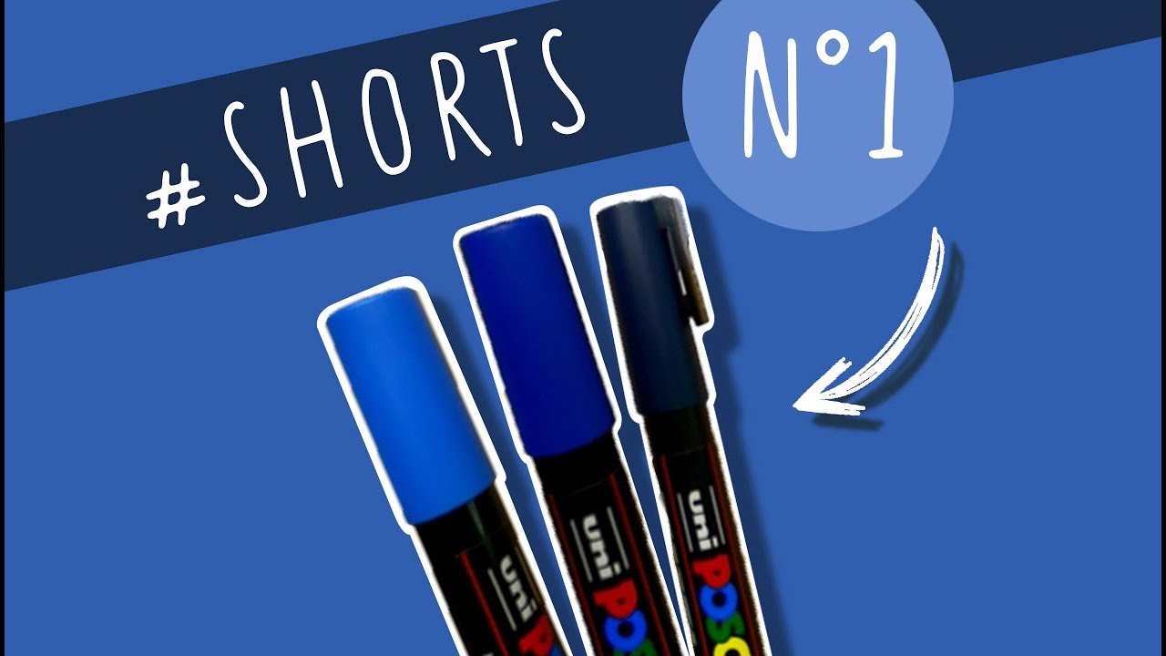 Posca marker gradient tutorial #shorts