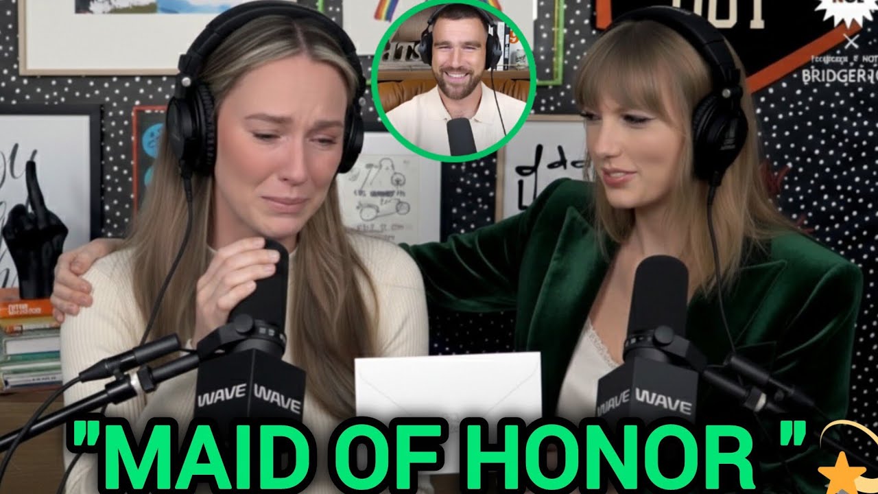 Kylie Kelce in tears as Sister inlaw Taylor Swift ask her to be her 
