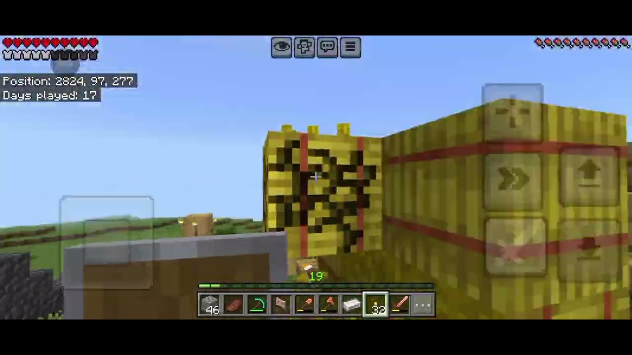 Minecraft Hardcore part 9 I find lava!
