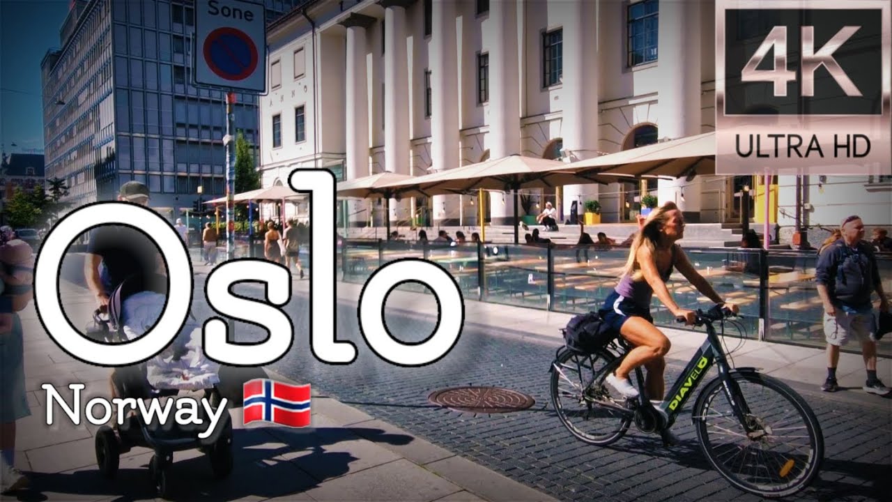 👣Walk with Me in Oslo  |  Torggata in 4K  |  Summer 2023👣