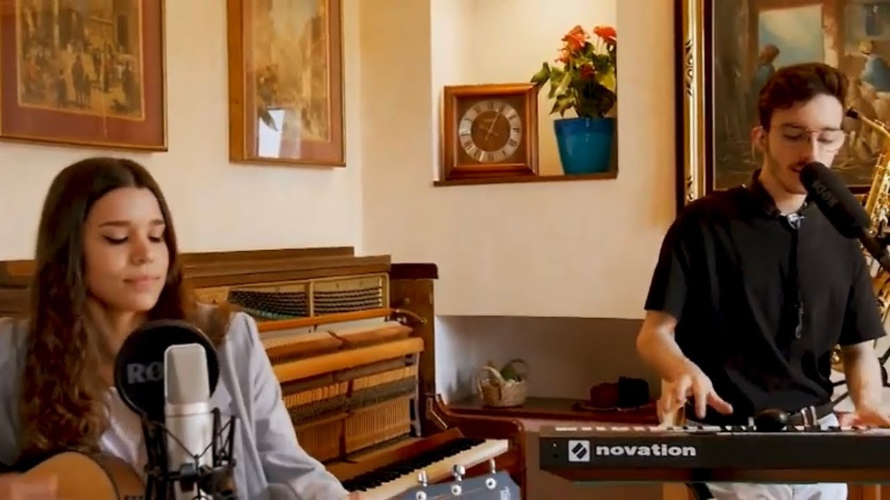 Estadio Azteca - Andrés Calamaro (cover) | Alberto Lisinicchia & Marina Prades [Live Loop]