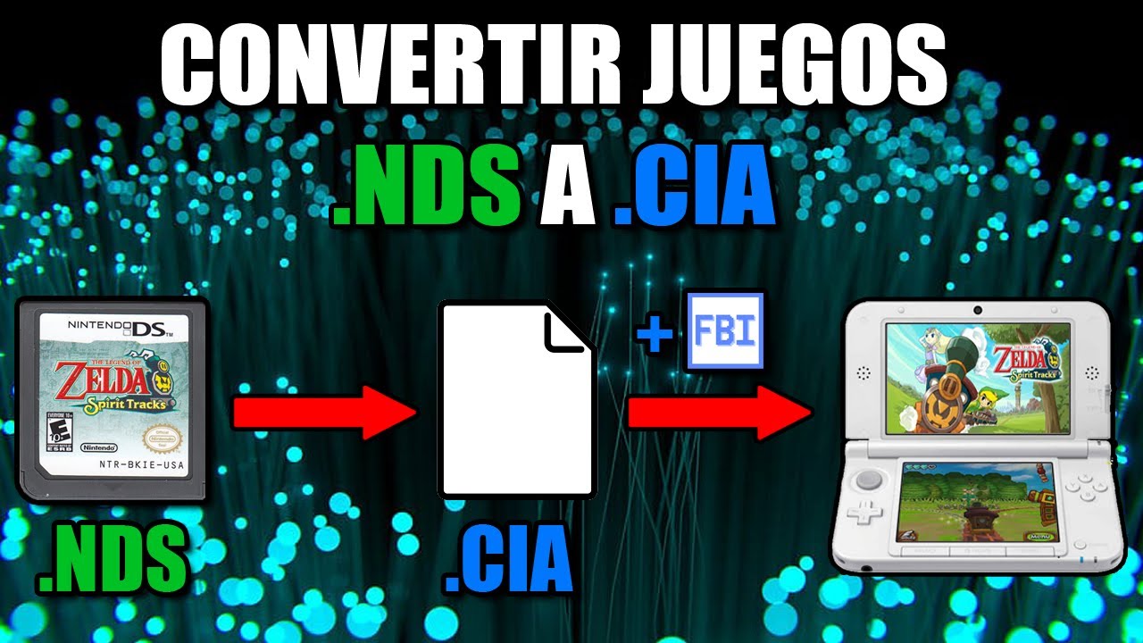PASAR/CONVERTIR JUEGOS .NDS A .CIA BIEN EXPLICADO. TUTORIAL COMPLETO. [2021]
