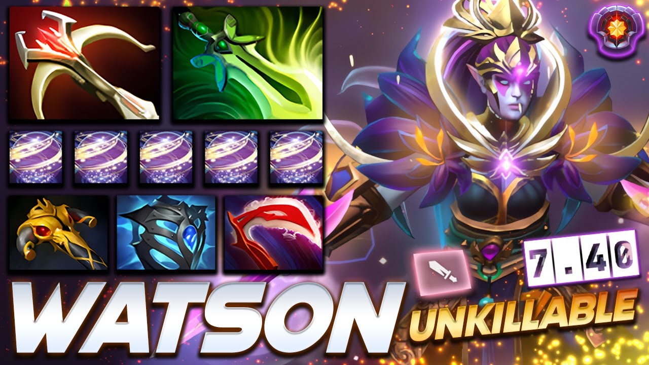 [7.40] Templar Assassin Unkillable Action - Dota 2 Pro Gameplay [Watch & Learn]