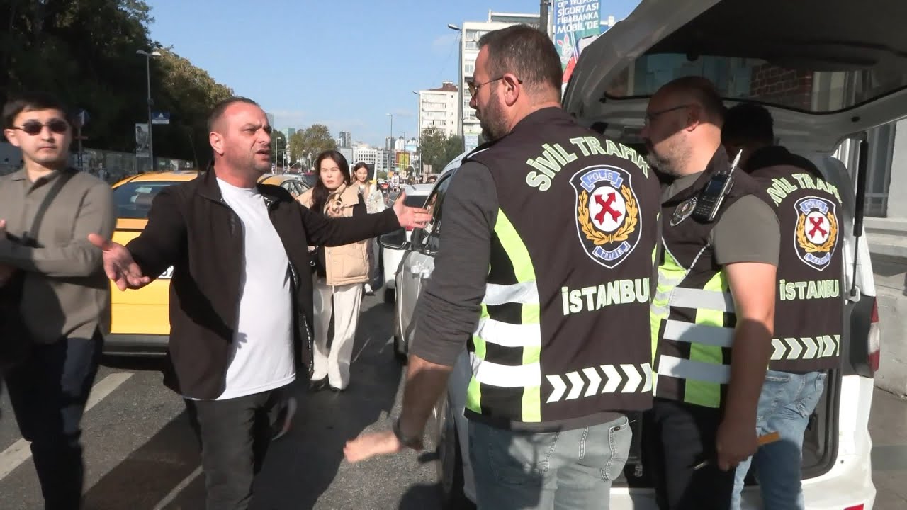 Şişli'de taksicilere yönelik denetim yapıldı