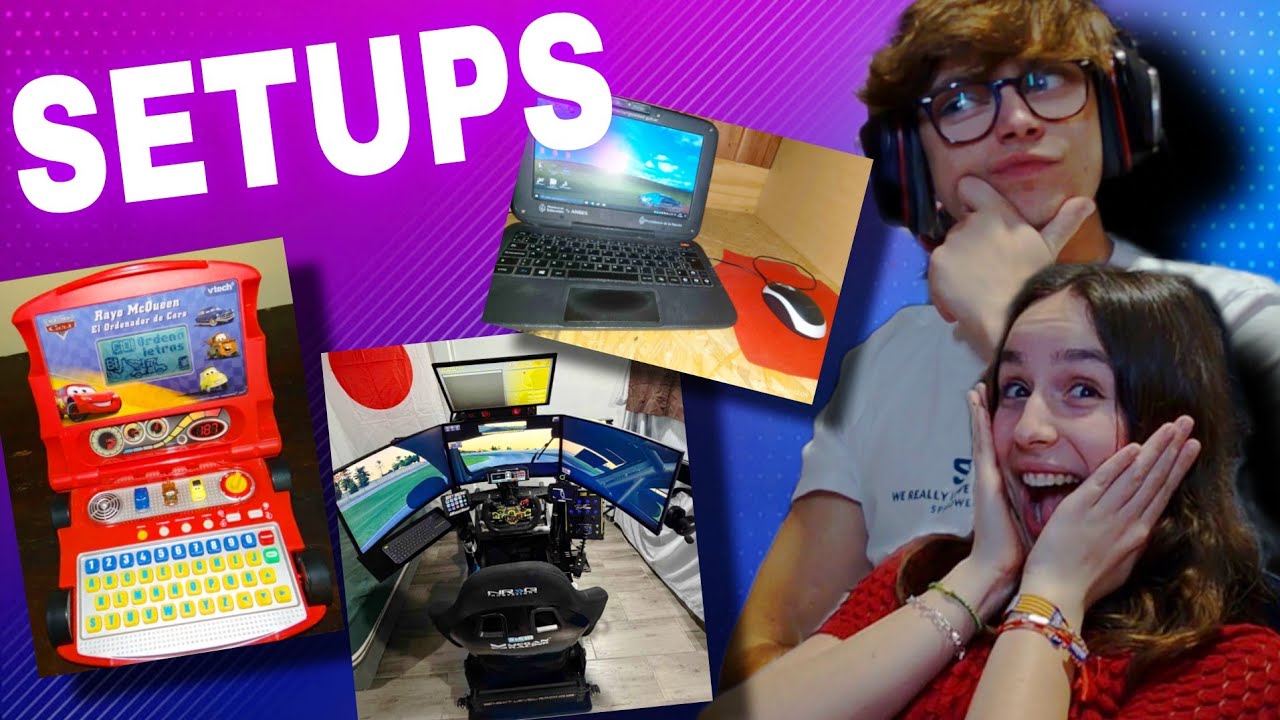 REACCIONANDO A SETUPS DE SUBS | Mikicg y Noapics