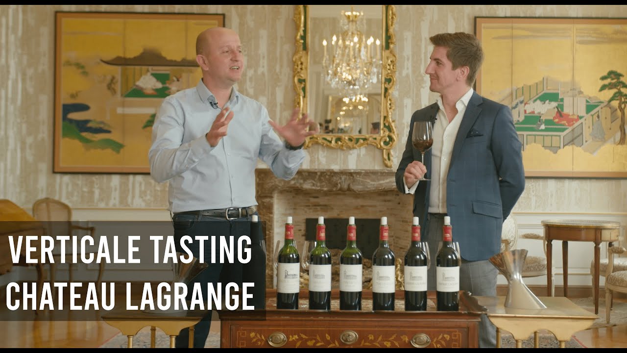 Vertical tasting of Château Lagrange with Matthieu Bordes & Yannick Durbaca! Surprise at the end!