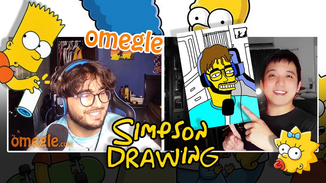 Digital Drawing on Omegle 
