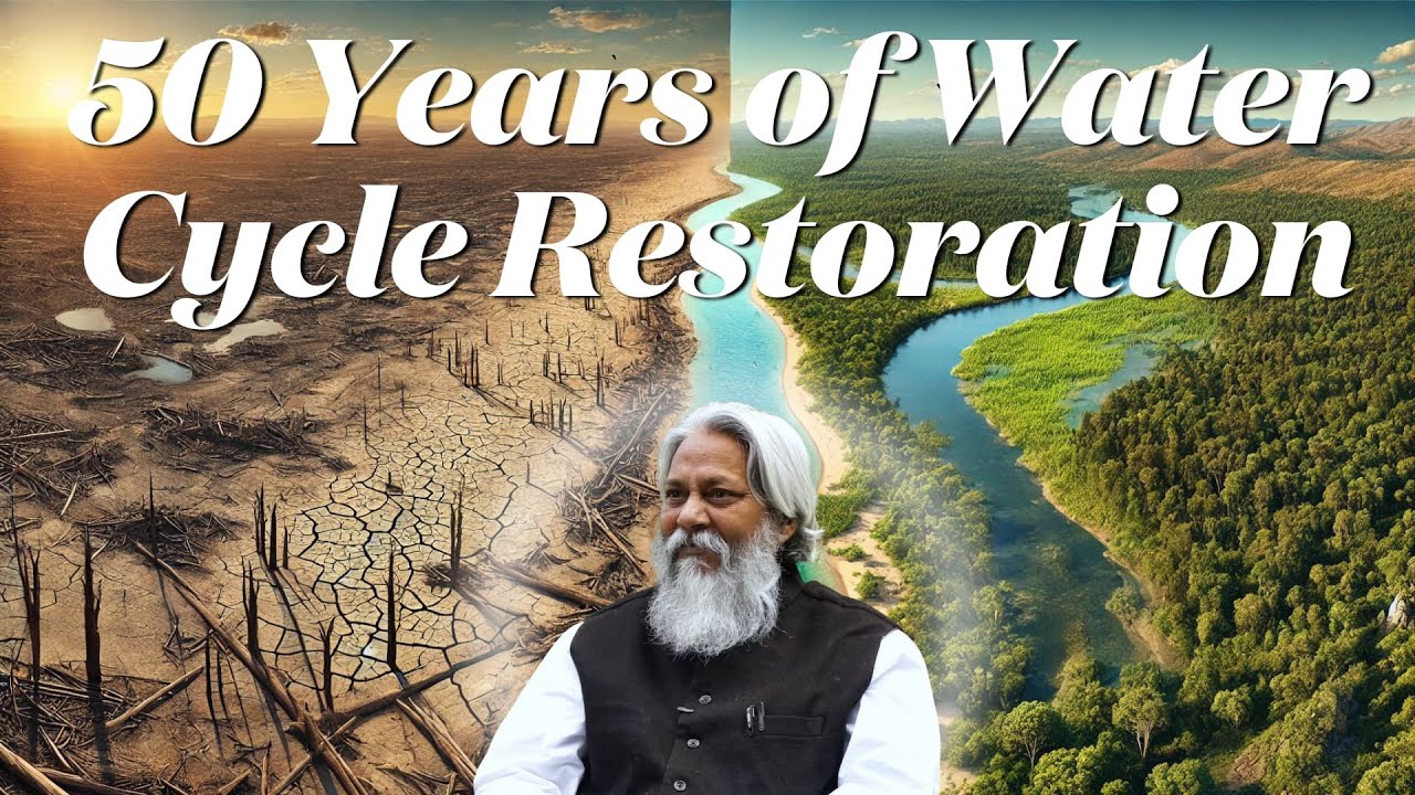 50 Years of Impact through Water Cycle Restoration with Rajendra Singh, Waterman of India - Webinar