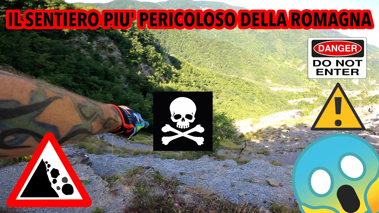 IL SENTIERO PIU' PERICOLOSO DELLA ROMAGNA!!! MTB BAGNO DI ROMAGNA #bike #mtb #downhill #ciclismo