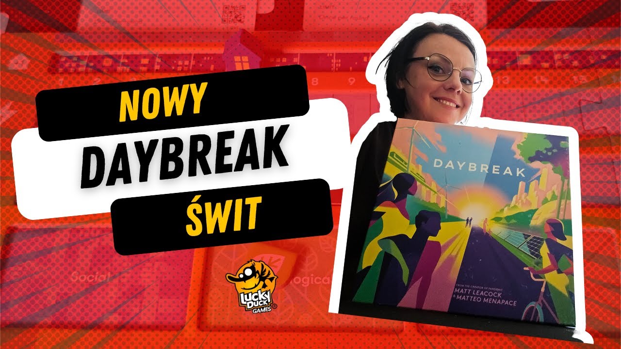 MadzioraGra #83 Nowy Świt | Daybreak | zasady gry | rozgrywka | moja opinia