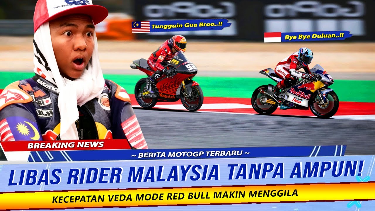BIKIN RIDER MALAYSIA PANIK! VEDA MODE RED BULL MAKIN GANAS DI MOTO3 2026