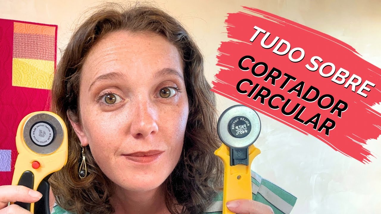 Como usar CORTADOR CIRCULAR de Tecido NO Patchwork
