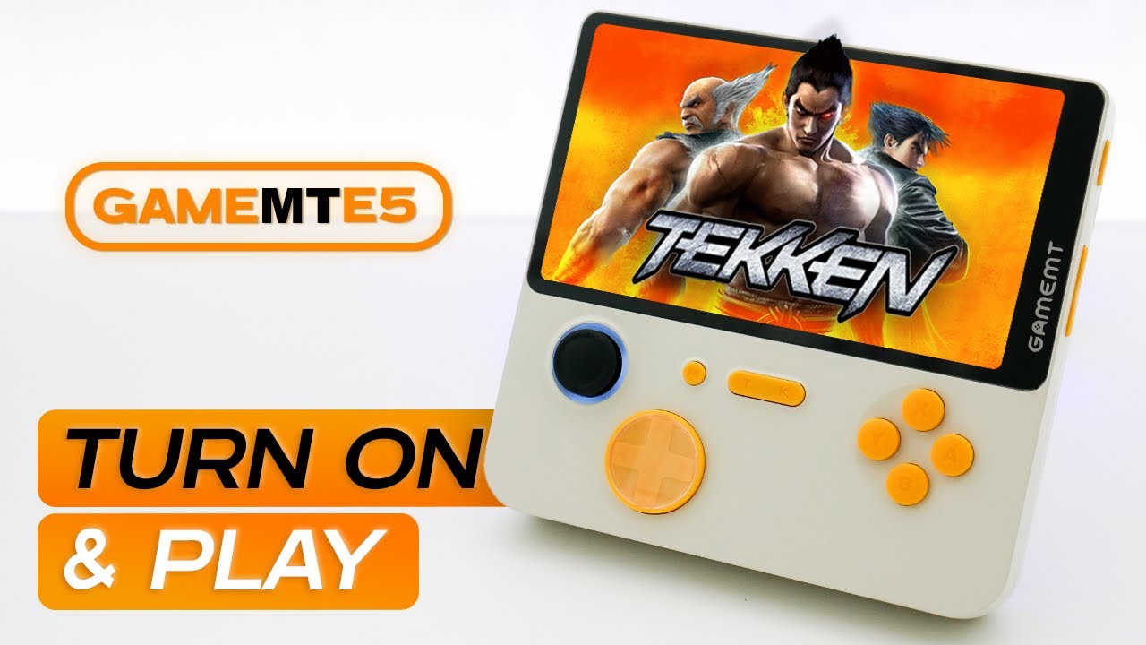 Обзор GameMT E5 Jellymini | Распаковка и игровой процесс портативной игровой консоли