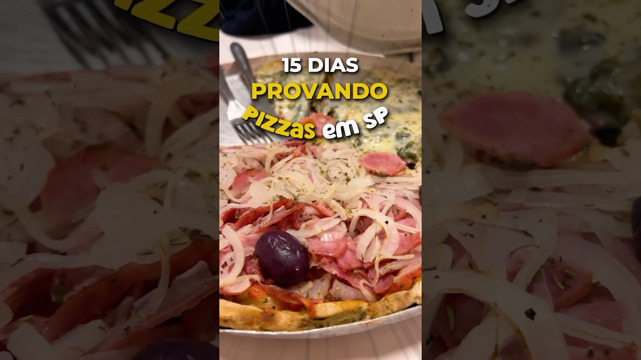 Essa pizzaria &eacute; muito tradicional em SP - Pizzaria Camelo (15 dias provando 15 pizzas em SP)