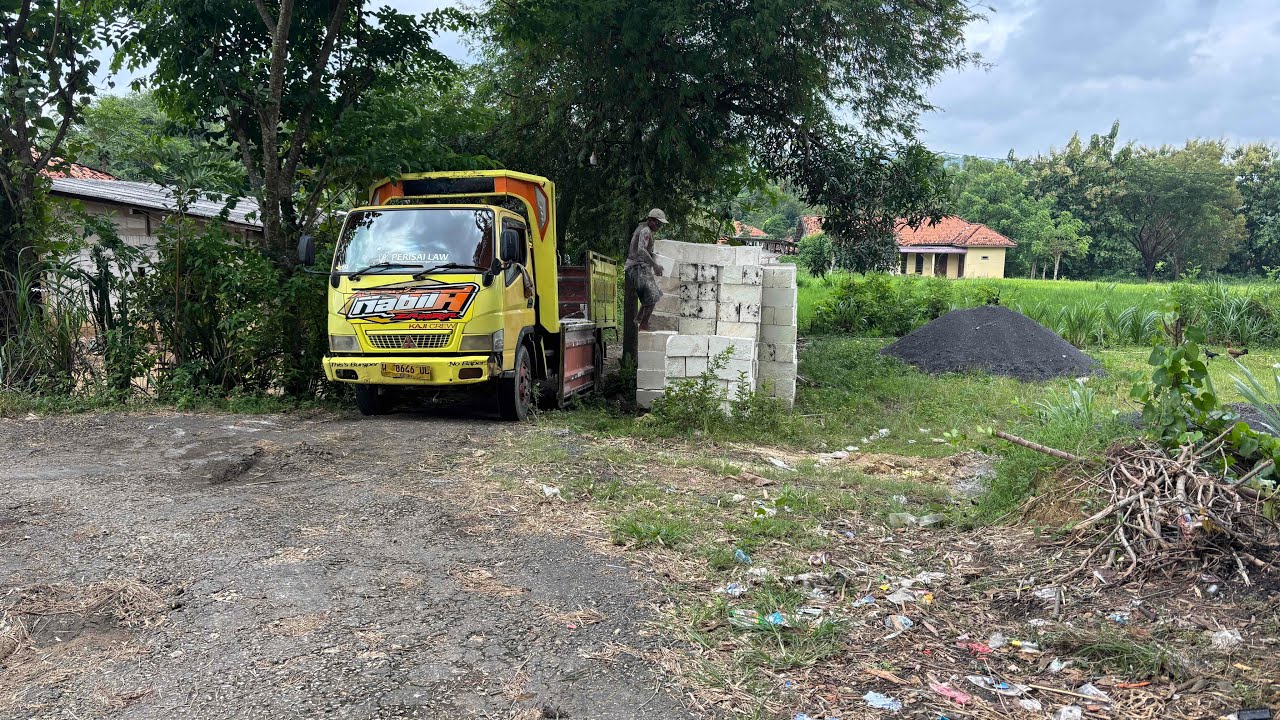 Pengiriman batu kumbung Gresik ke bangkalan 9-01-26