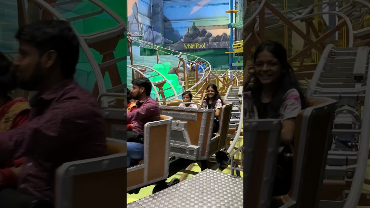 Lulu Mall Funtura Rides 😲 #mariakhan #shorts @sadimkhan03 @mukeem03