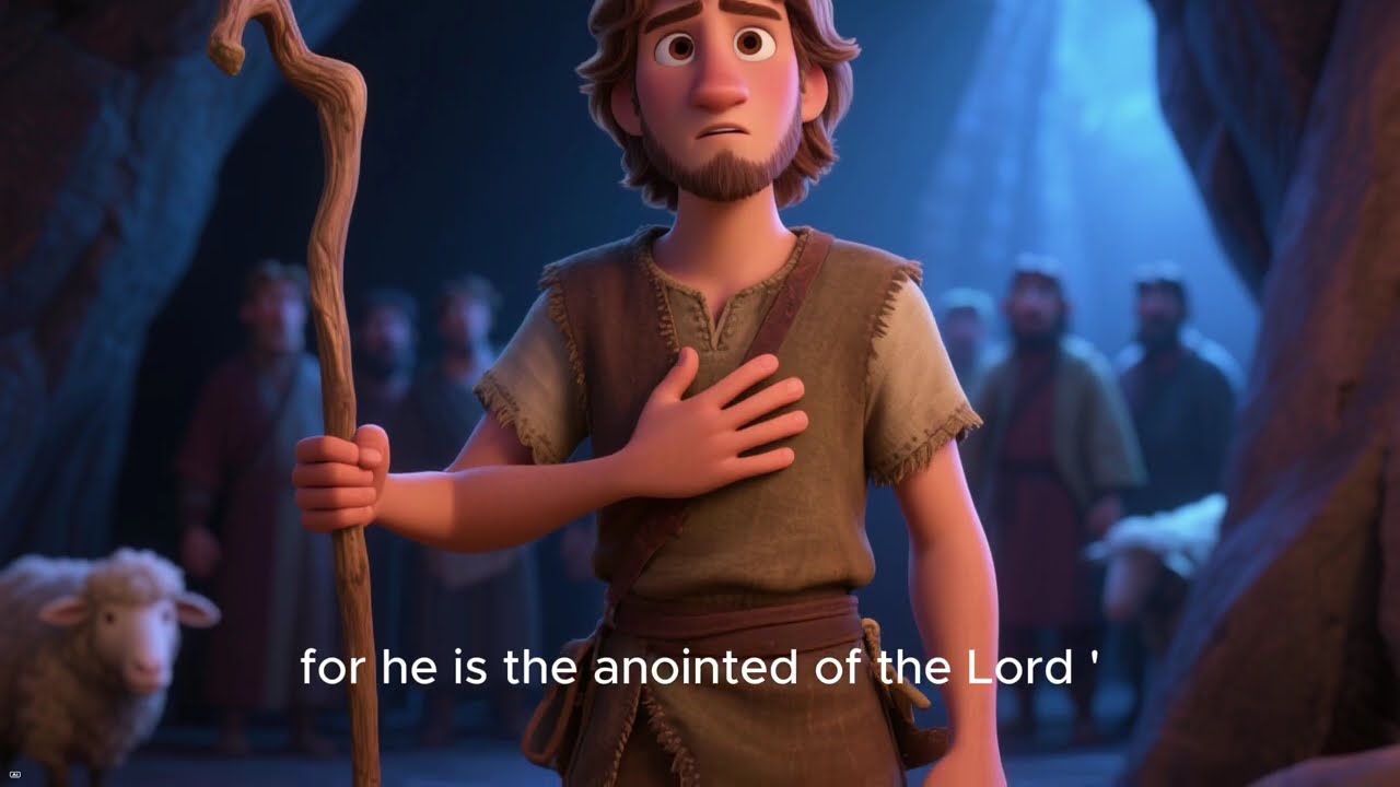 David Spares Saul: The Test in the Cave