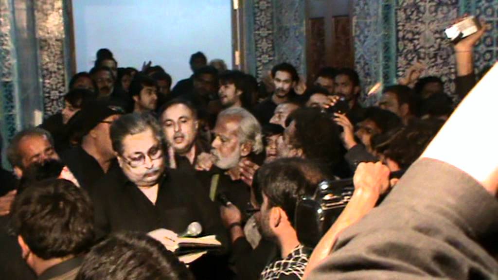 Bhit shah azadari 7 muharam jhoole jo matam 2012
