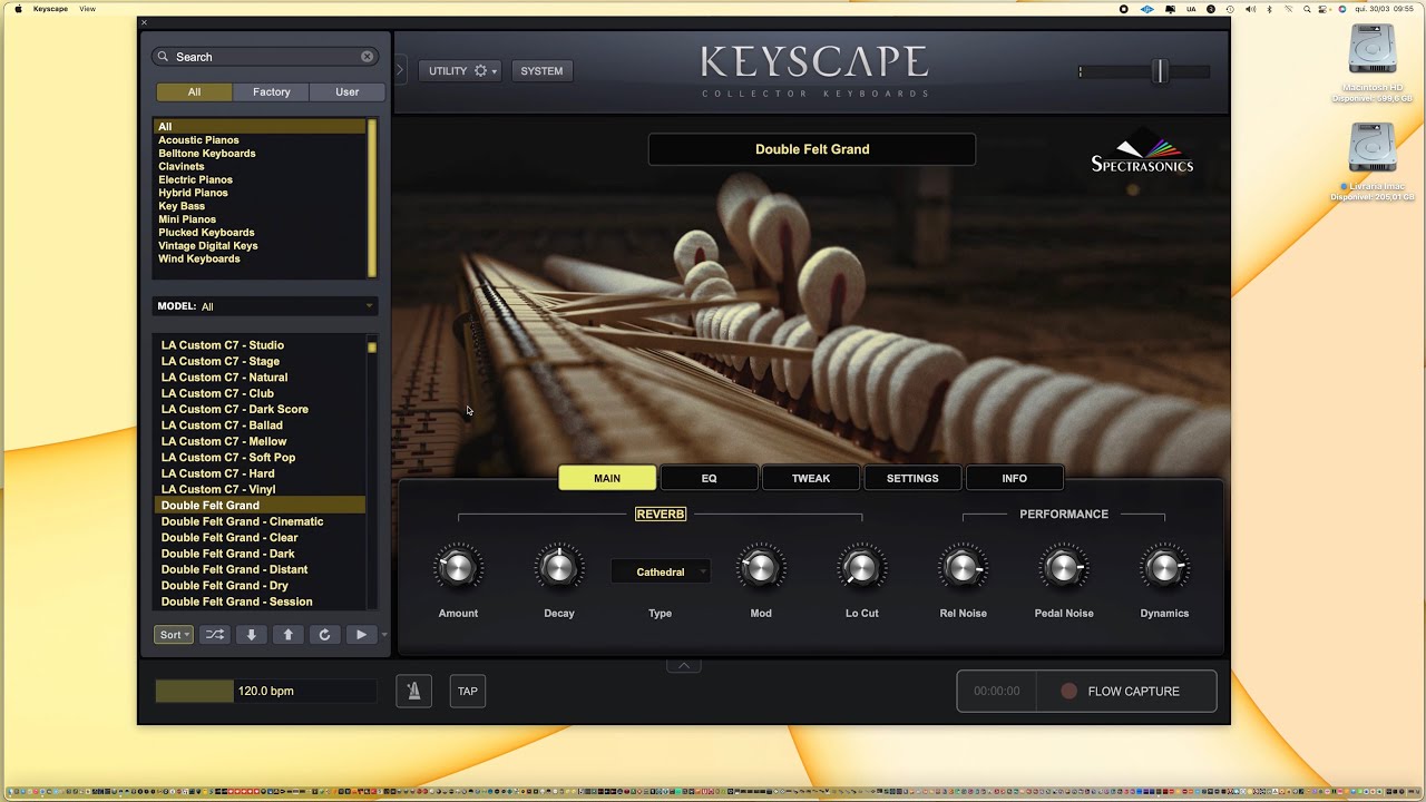 Spectrasonics Keyscape 1.0.5c - Nova Versão com novos Teclados !!