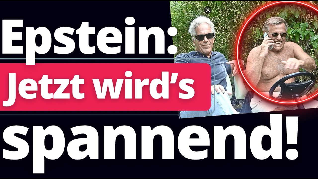 Achtung: Epstein Sumpf schwappt nach Deutschland: SPD und CDU Verbindungen!