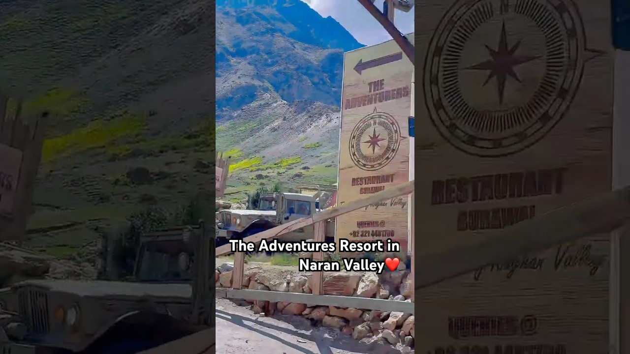 The Adventurers Resort & Restaurant Burawai Naran #shorts #naran