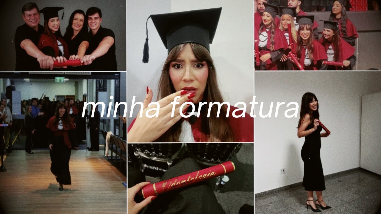 Vlog Formatura: Colação de Grau ❤️⭐️
