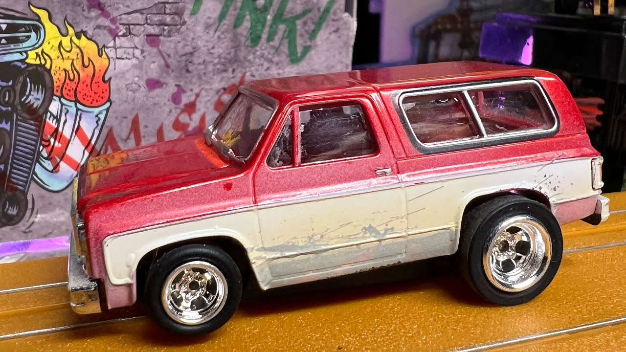 &ldquo;FIREFLY&rdquo; Custom X-Traction AMP Slot Car Chevy Blazer up on eBay! 