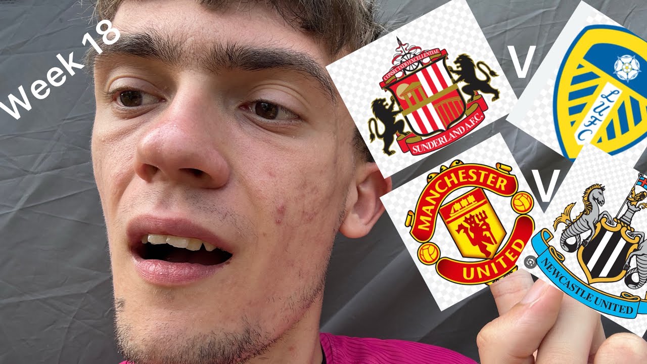 My Gameweek 18 Premier League Predictions 