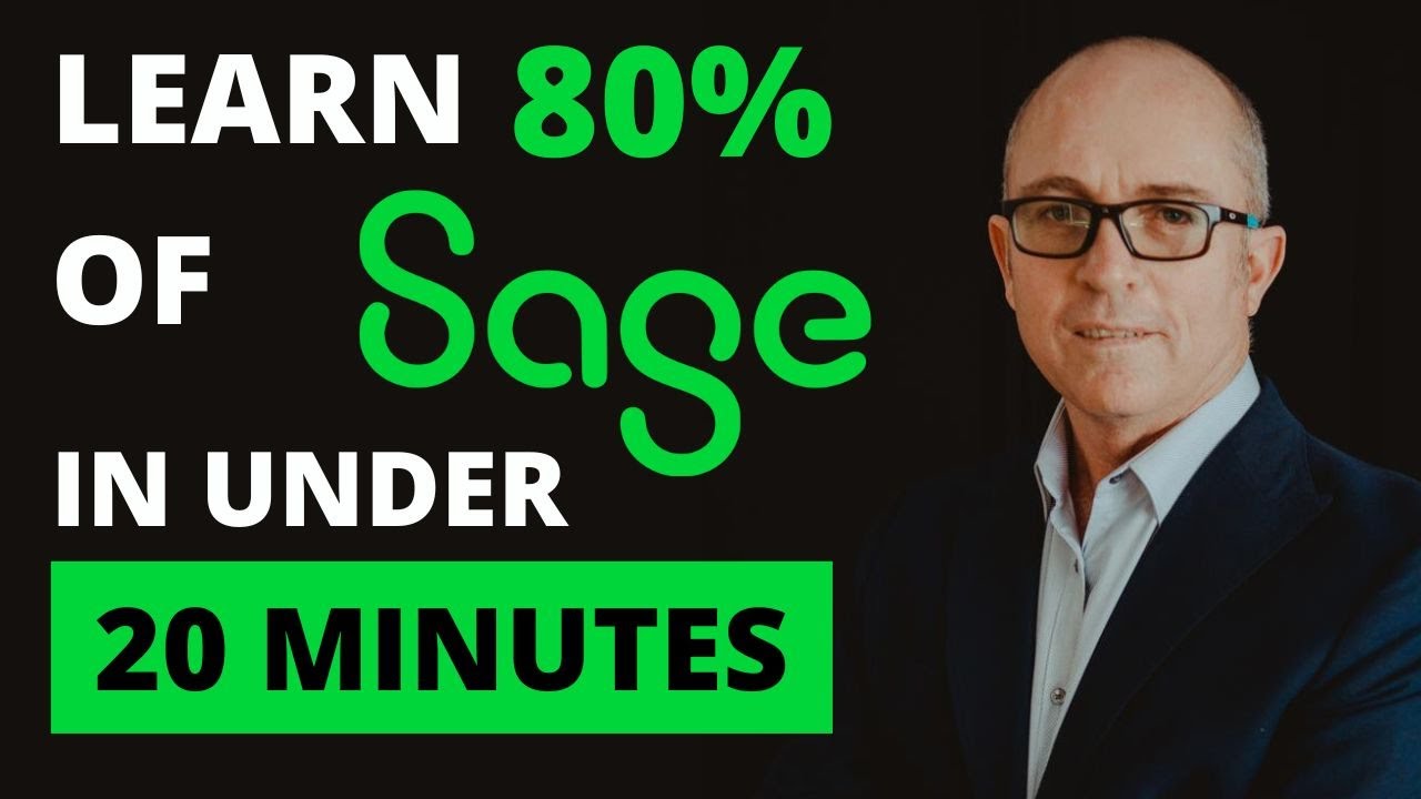 Sage Accounting! Узнайте 80% меньше чем за 20 МИНУТ!