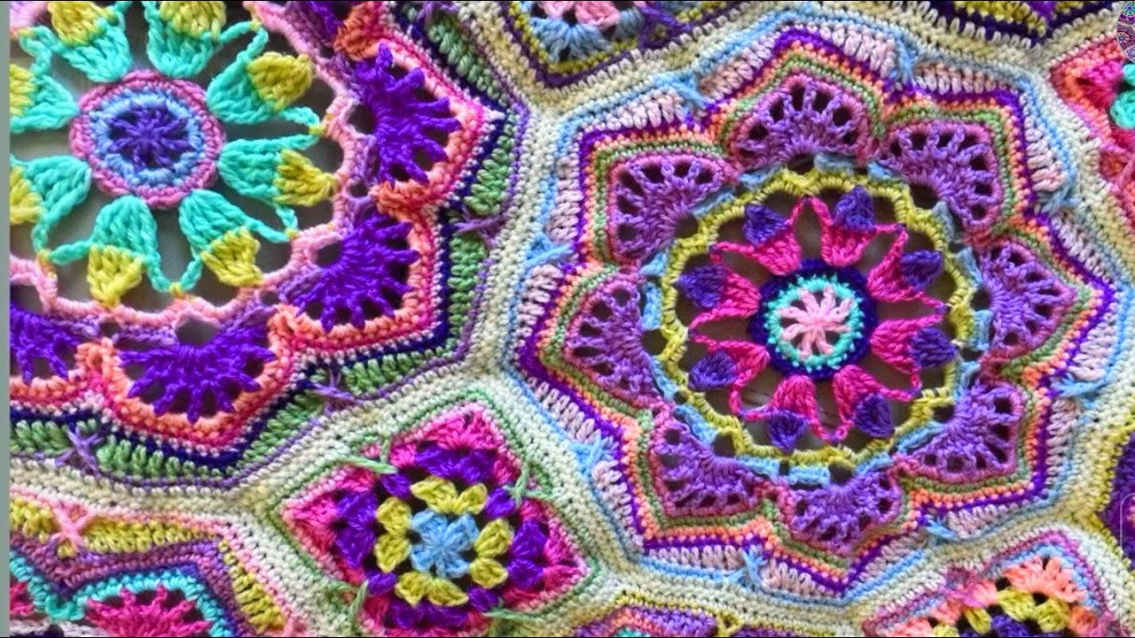 AMAZING ! How to crochet Persian til in the easiest way for beginners 2025