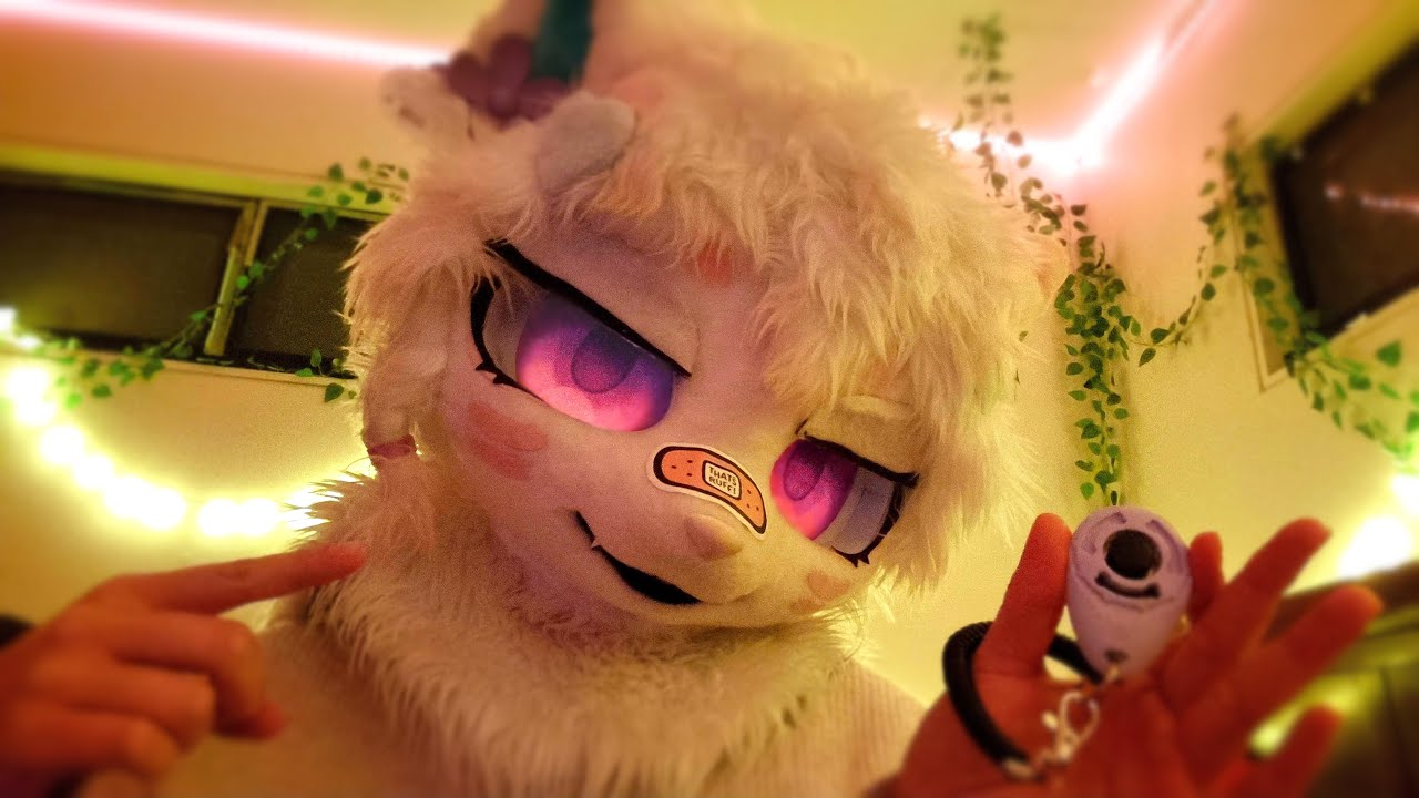 [FURRY ASMR] Clicker conditioning you :3