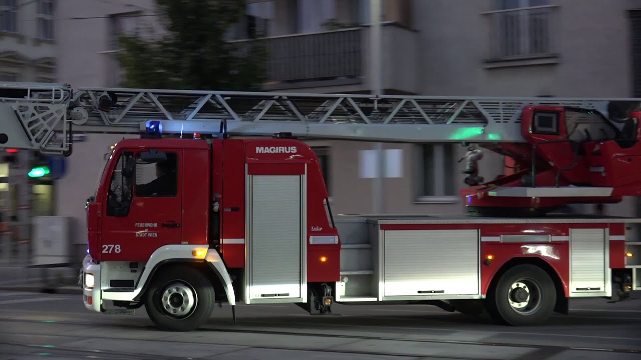 [Zusammenschnitt] Einsatzfahrten Berufsfeuerwehr | Polizei | Berufsrettung Wien