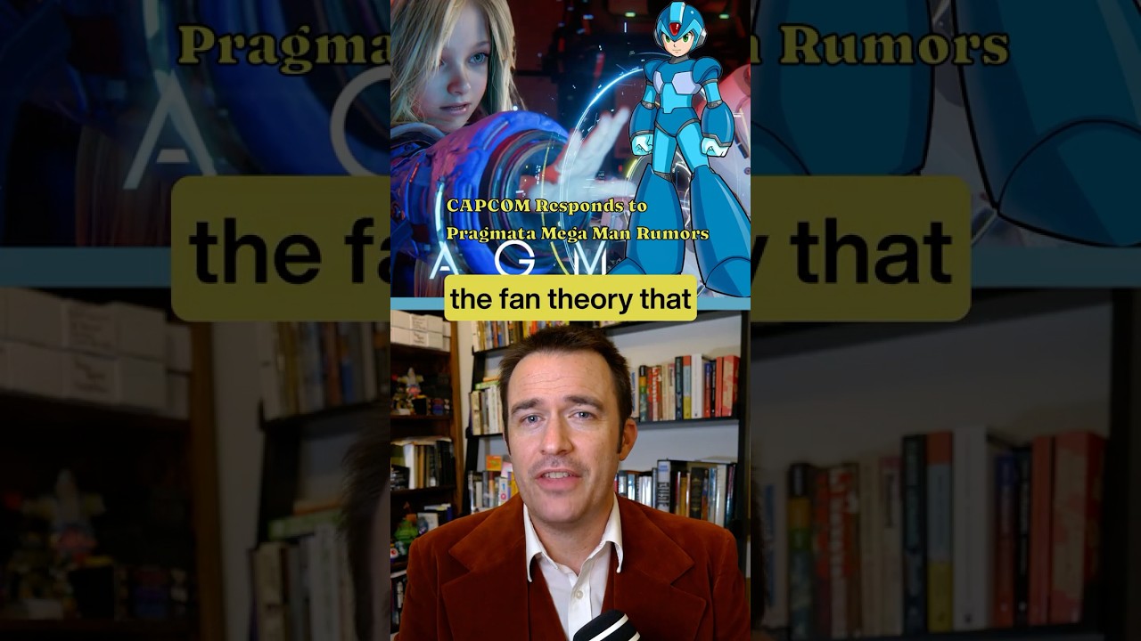 Capcom Responds to Fan Theory about Pragmata being a new Mega Man game #shorts
