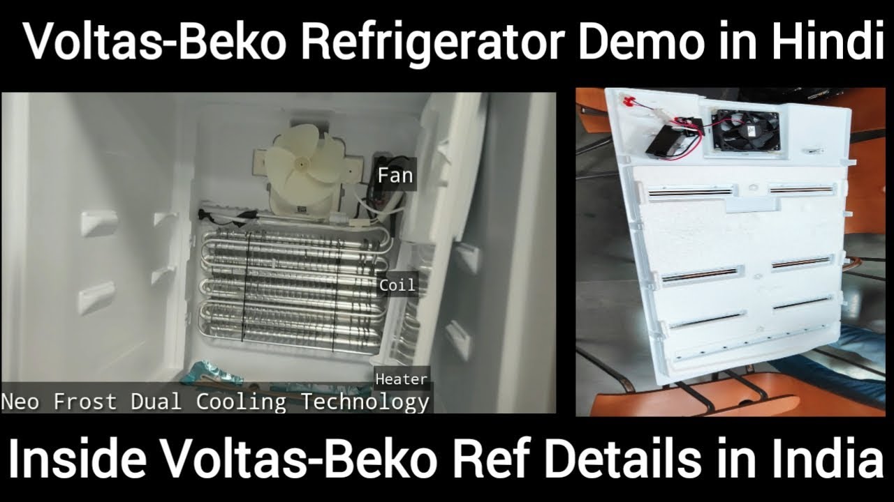 Voltas-Beko Refrigerator Full Inside Demo in Hindi. Upto 30 Days Freshness.