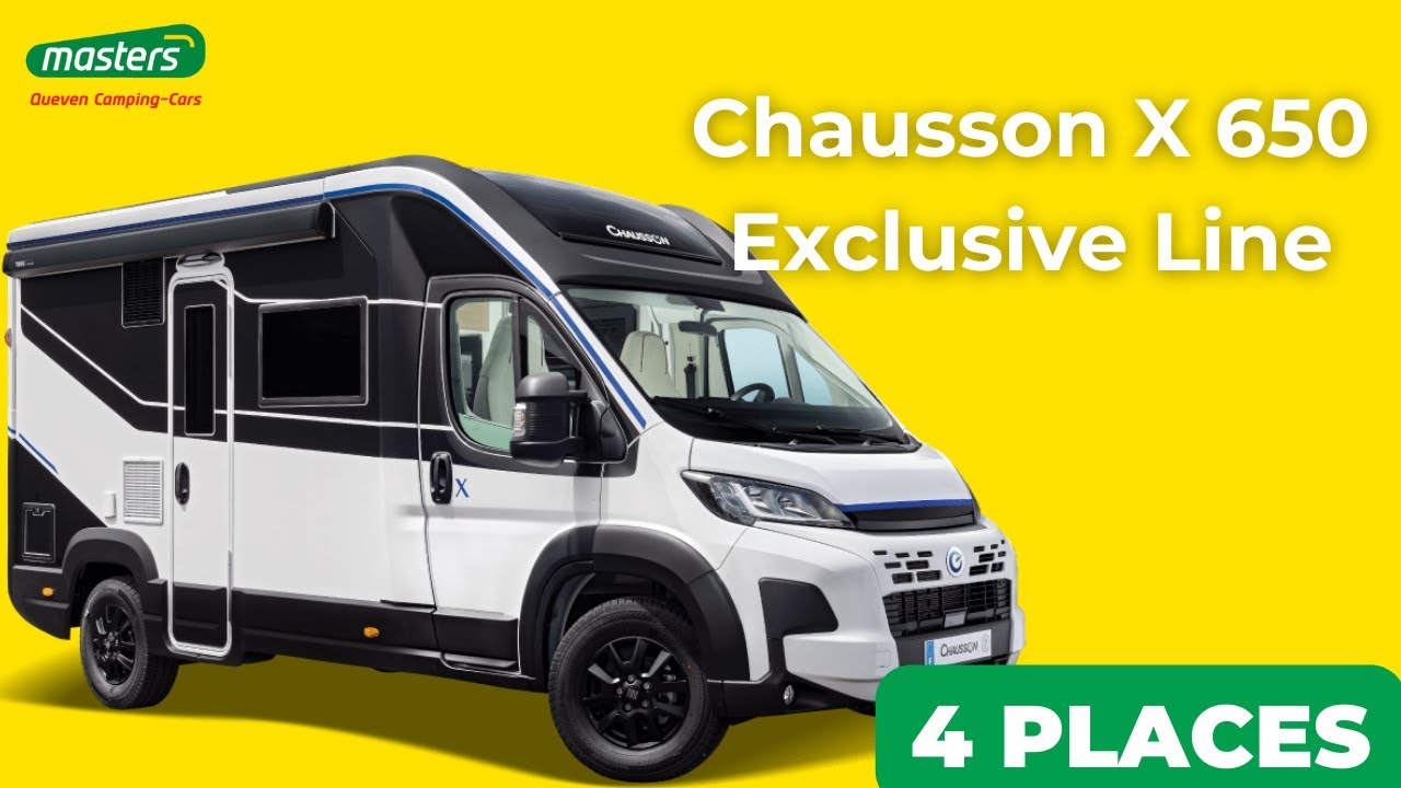 Chausson X650 Exclusive Line - Le Camping-Car Compact Haut de Gamme en Détail !
