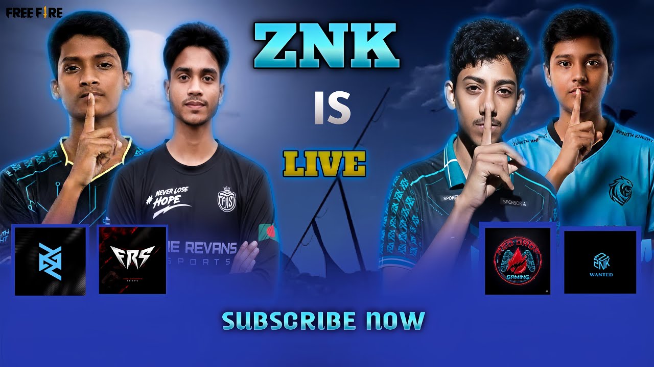 LIVE🔴ON ZNK.BLAZON🎥🖥️🔴 THIS TOURNAMENT ORGANISED BY ZNK E-SPORTS.