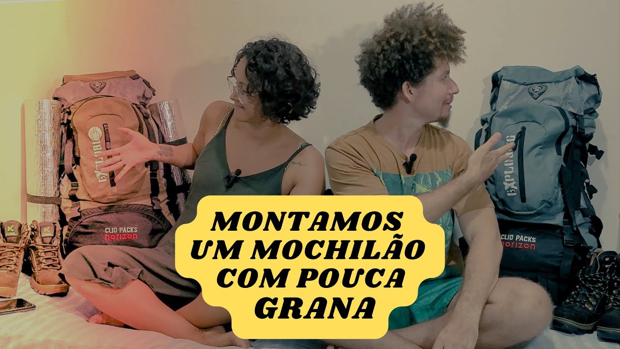 O que tem dentro do nosso mochilão? | Viajando sem data de volta