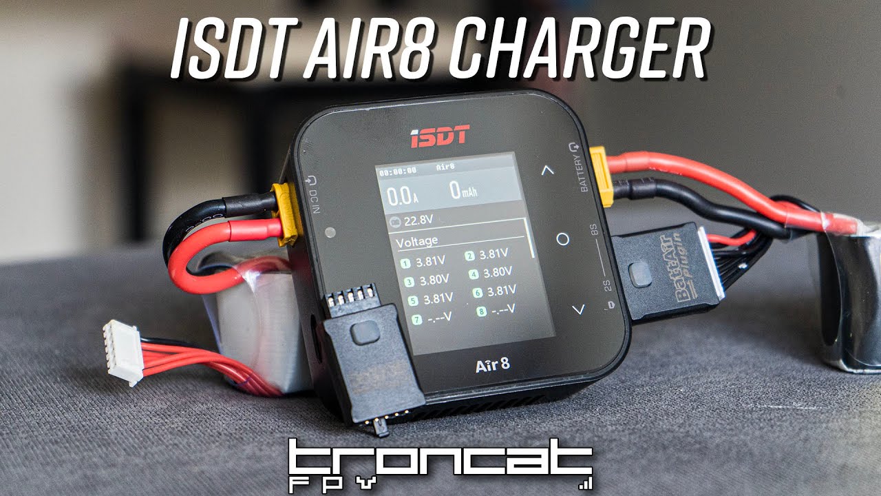 Обзор зарядного устройства iSDT Air8