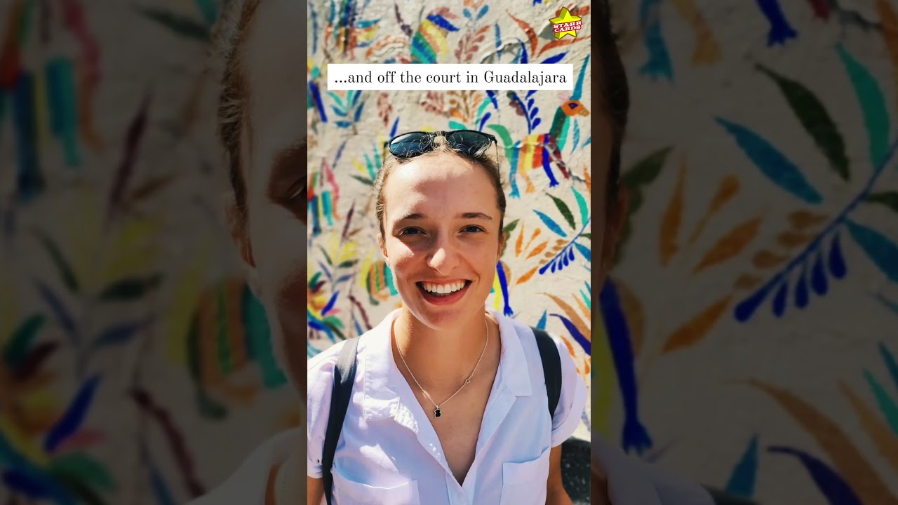 2021 WTA Finals: Polish tennis star Iga Swiatek samples some of the colorful life in Mexico