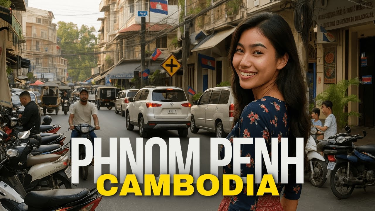 PHNOM PENH WALKING Tour 🇰🇭 CAMBODIA 2025 😊 Real Life, Kind Smiles & Markets
