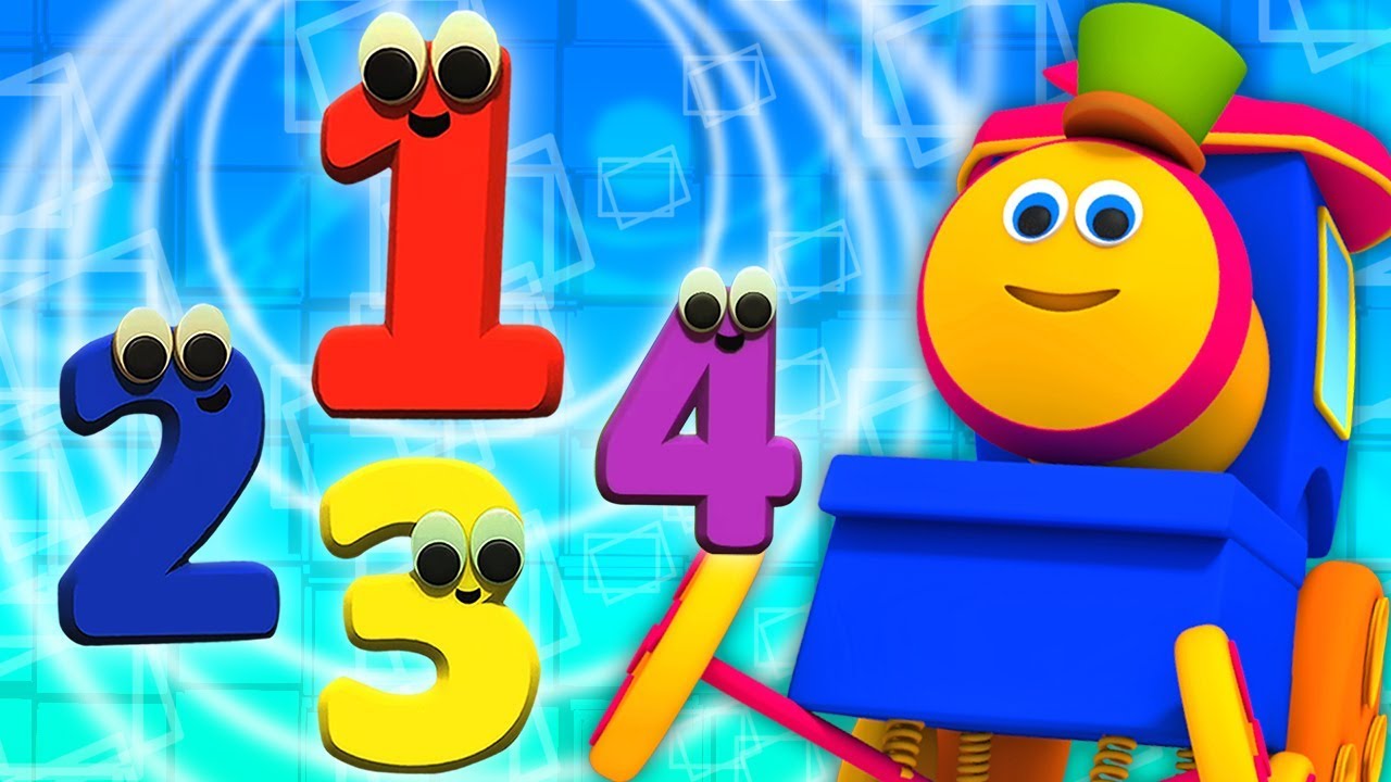Train Numéro Bob | nombre pour les enfants | Bob Number Train | Learn Numbers | Bob The Train French