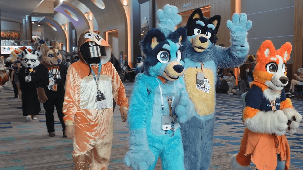Fursuit Parade | 900 Furries! | Megaplex 2023